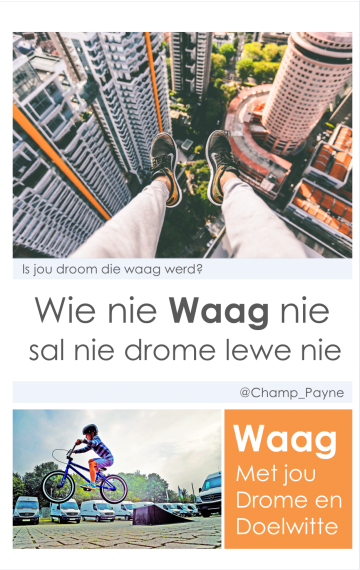 Wie Nie Waag Nie